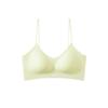 Herbal primary color underwear women's new cool, breathable and comfortable small breasts gather seamless camellia fragrance bra