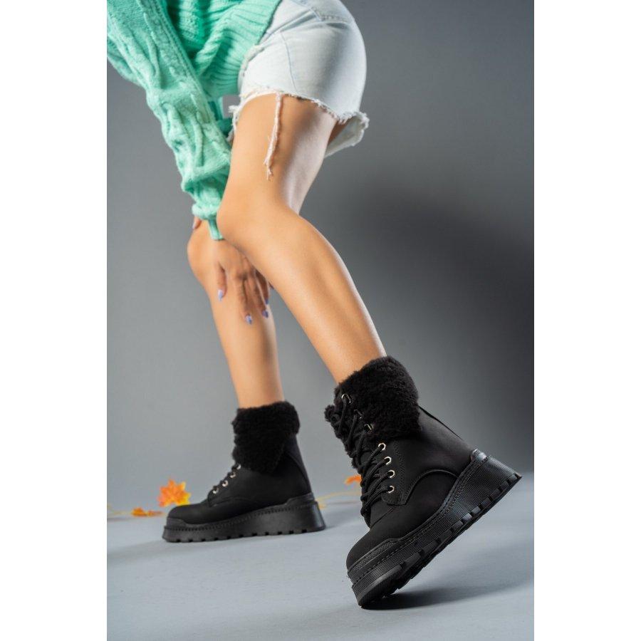 Женские повседневные ботинки на толстой подошве