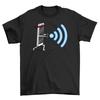 WI FIKADUKEN Funny T-shirt - Hilarious WiFi Mood! 100% Cotton, Unisex Design for