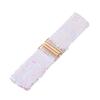 Eye Catching Shinny Waistband Gold Buckle Disc Belts Special Design Sequin Stretch Belt  Women Girl