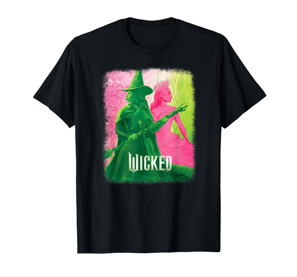 Wicked Elphaba & Glinda Tonal T-shirt