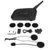 Bluetooth Helmet Headset IP65 Waterproof FM Radio 1000m Talking Range Motorcycle Intercom Headphone