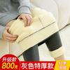 Lamb Wool Leggings Women's Autumn and Winter Outer Wear Fleece Thickened Thermal Pants High Waist Pure Cotton Extra Thick Tight Cotton Pants