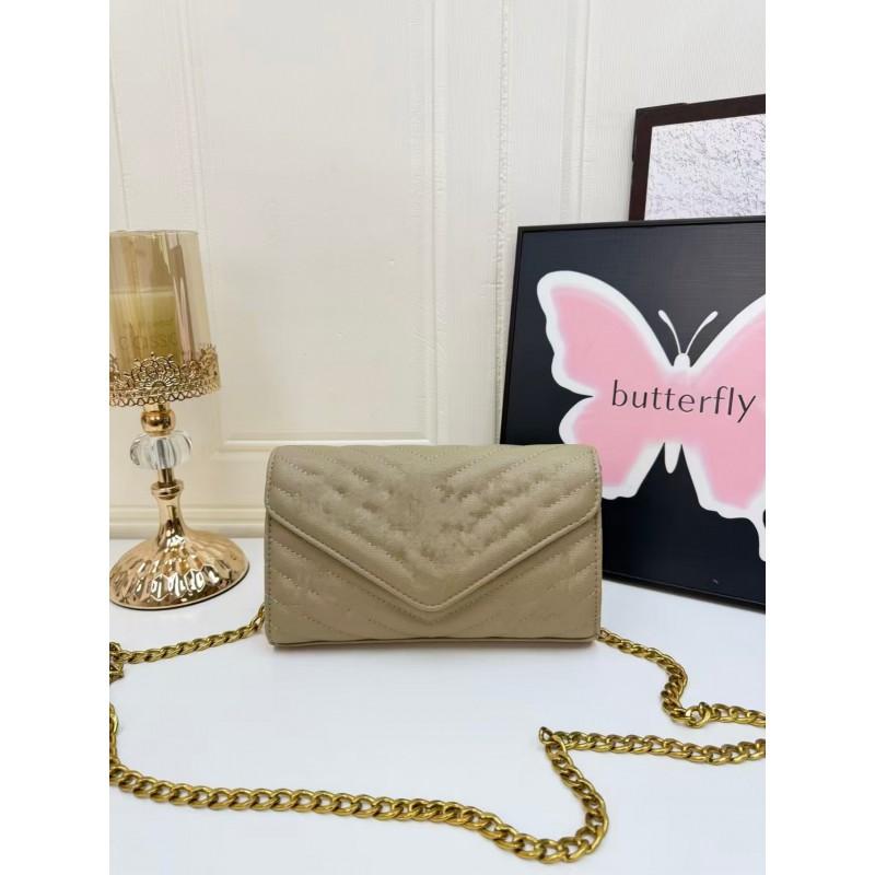Mini Envelope Crossbody Bag Women PU Leather Small Shoulder With Flap Urban Chic Style In Pink Black Khaki