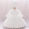 Белое детское платье для празднования первого дня рождения или полнолуния