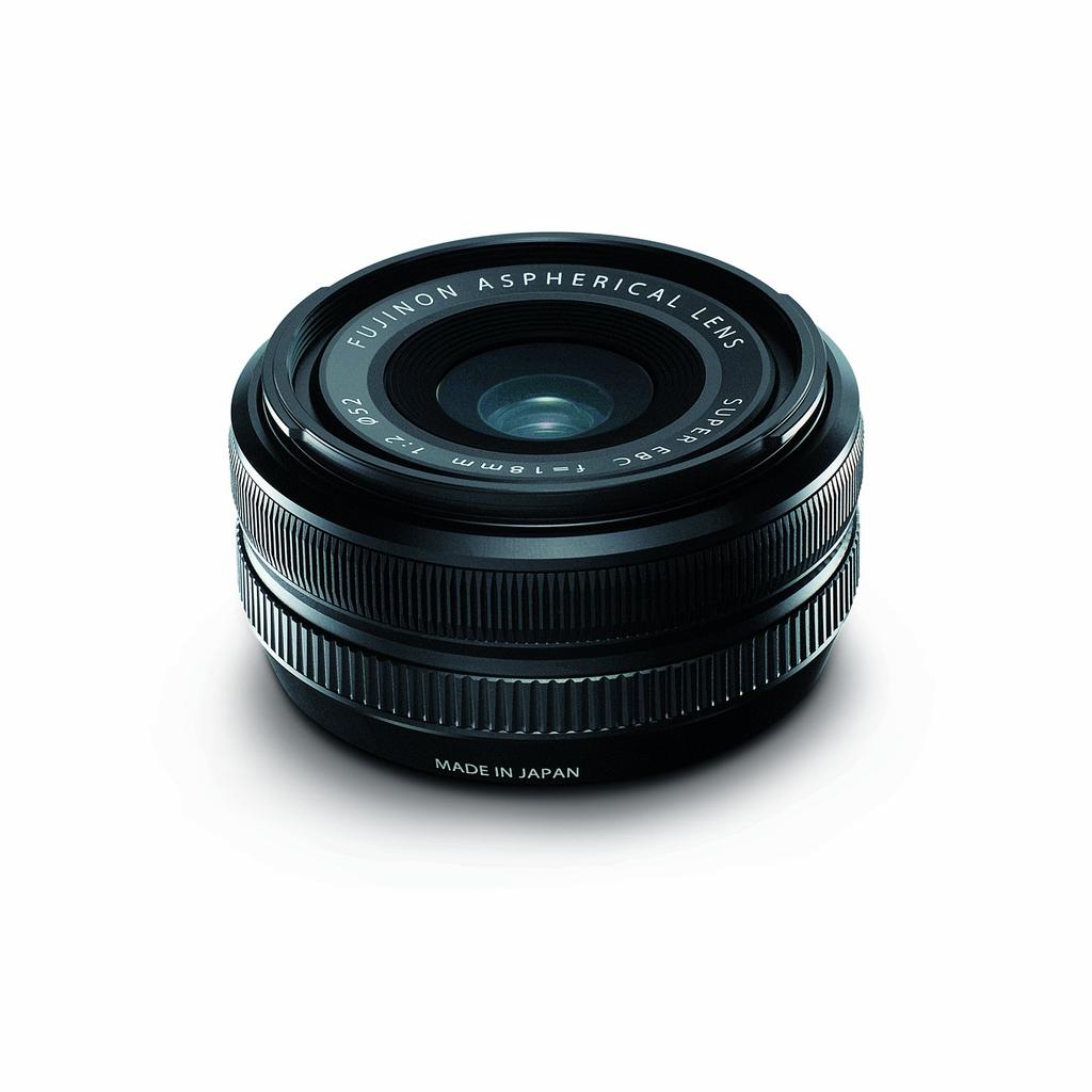 Fujifilm R Interchangeable 18mm Single Aperture Ring X-T18MMF2 Lens, Fujinon, F2, Wide-Angle, Compact, Focus,