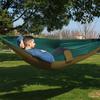 Тканевый гамак с парашютом, качели для сна, качели для одного человека, путешествия на открытом воздухе, отдых, отдых, подвесная кровать Hamak, прочный для выживания