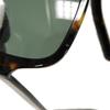 Used 11569 Square Shape Eyewear SPR11X-F 7968 Wellington Plastic Clear Black Demi Pattern Logo Acetate Havana Unisex
