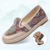 Women's Soft-soled Breathable One-pedal Women's Shoes Old Beijing Cloth Shoes Women's Linen Ancient Ethnic Style Versatile Casual Single Shoes