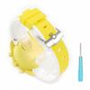 Эксклюзивный резиновый ремешок Swatch x OMEGA с функцией Clicker (Желтый и Белый/Солнце)