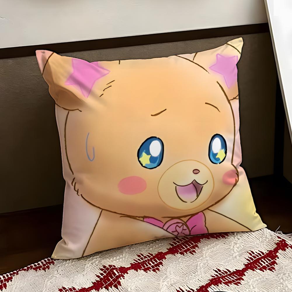Anime cartoon MMofurun Cushion Cover Reversible Soft Durable Pillow Cover Home Car MultiScene Use for Daily Comfort