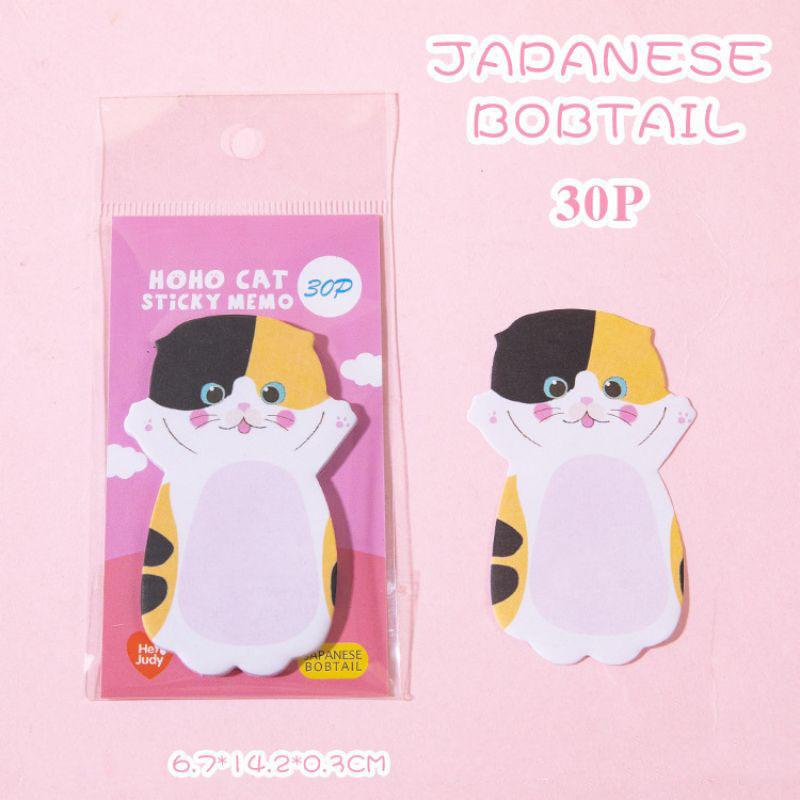 Kawaii Kitty стикер для заметок, блокнот для скрапбукинга, школьные канцелярские принадлежности, подарочная закладка, 1 шт.