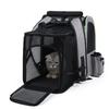 Expandable Cat Backpack Carrier Breathable Mesh Travel Hiking Camping Pet Bag with Sunshade Cover Portable Space