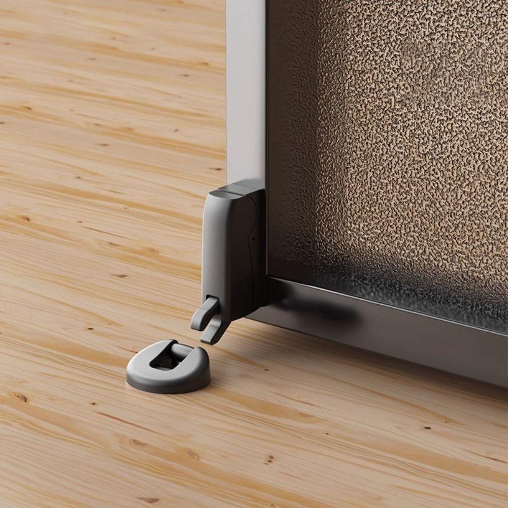 Child-Safe Silent Door Stop Metal Accessories Anti-collision Door Stopper Room Door