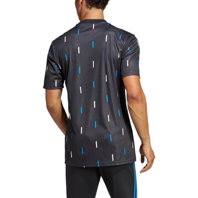 adidas Мужские Черные Умеренные Футбольные Джерси Манчестер Юнайтед HT4307