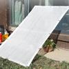 4Pin White Sunshade Sail HDPE Garden Succulent Plant Shelter Sunblock Mesh Cover Swimming Pool Shade Net Pergola Camping Canopy