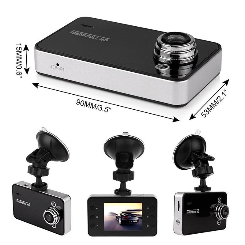 K6000 Hd 1080p рекордер для вождения с лампой, камера ночного видения, камера наблюдения для автомобиля, рекордер