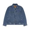 Levis Удобная Универсальная Повседневная Джинсовая Куртка С Лацканами Свободного Кроя Мужские куртки 003M3-0001