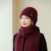 Winter Hats for Women Grandma Warm Wool Hat Plus Velvet Thick Ear Protection Old Lady Mom Knitted Cotton Hat