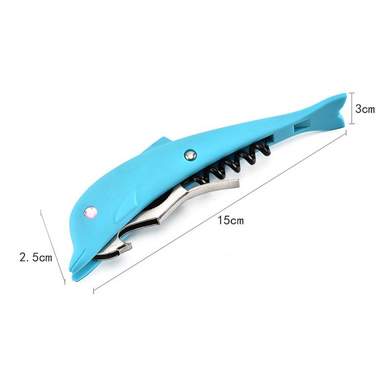 Портативный штопор для винных бутылок, мини-штопор из нержавеющей стали, штопор для бутылок, двухшарнирный уличный брелок для ключей, штопор для вина