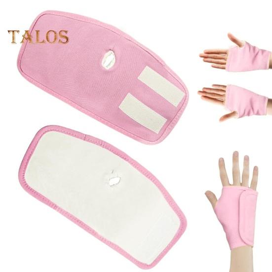 1/2 шт. Касторовое масло для рук, мягкая компрессионная поддержка запястья с касторовым маслом, регулируемая запястная скоба с липучкой для правой и левой руки