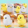 Плюшевая механическая детская игрушка Маленький цыпленок с функцией движения Малыш Веселый подарок