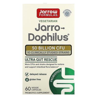 Jarro-Dophilus, 5 миллиардов КОЕ, 60 вегетарианских капсул