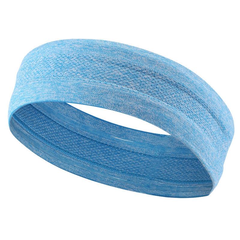 European & American Sweat-Absorbing Non-Slip Fitness Headband for Yoga, Running & Basketball