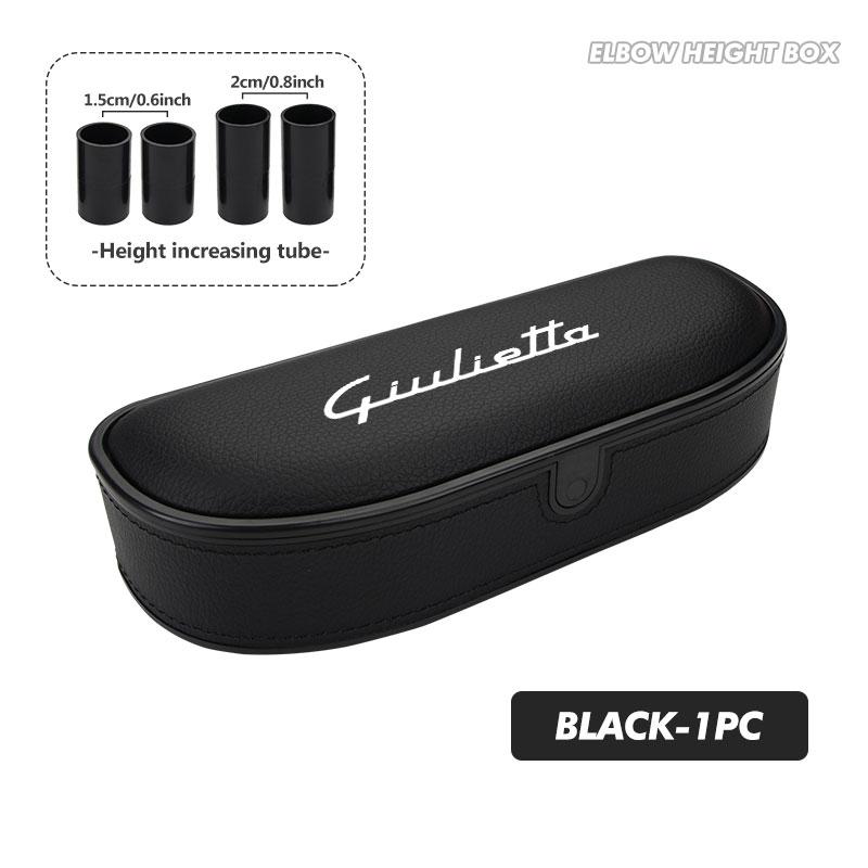 2026 Hot Alfa Romeo For Alfa Romeo Leather Car Armrest Support Pad Elbow Rest Mat Door Arm Protect Pad GT Stelvio F1 Brera Volan