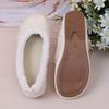 Shoes for Women Winter Fashion Women Plush Warm Comfort Non-slip Flats Cotton Shoes Loafers Plus Size 36-43 Women Short Boots