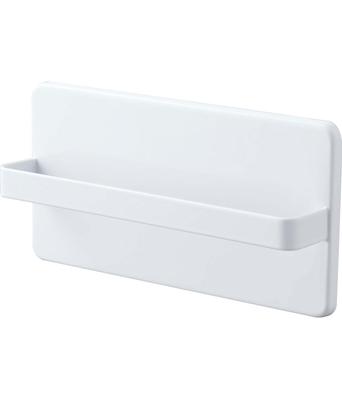 Yamazaki Балконные тапочки Ш25 x Г5 x Присоска Tower, Деревянные шурупы для стены в комплекте 4963 Двусторонняя полка, Белый, Прибл.. H12.5см, Дизайн, Монтаж,