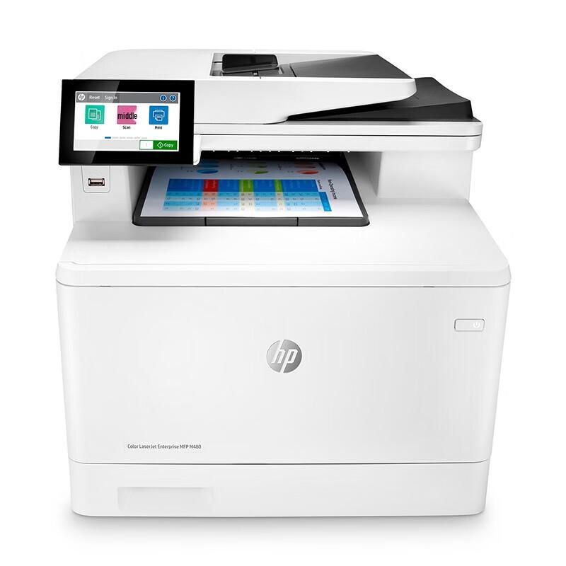 HP LaserJet Enterprise MFP M480f Color Multifunction Printer CN plug (adapter included)