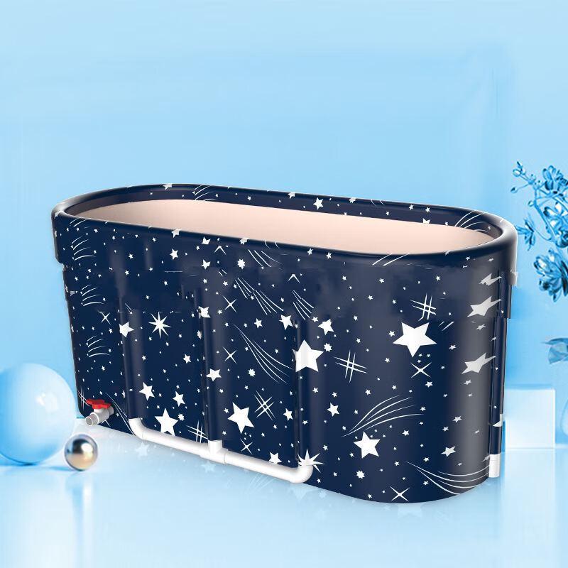 YIXI Foldable Adult Bathtub with Flipping Edge