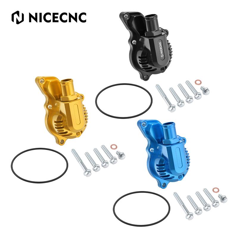 NICECNC For Suzuki DRZ400 DRZ400E DRZ400S DRZ400SM DR-Z 400 E S SM 2000-2024 Aluminum Water Pump Cover 17410-29F21 2023 2022