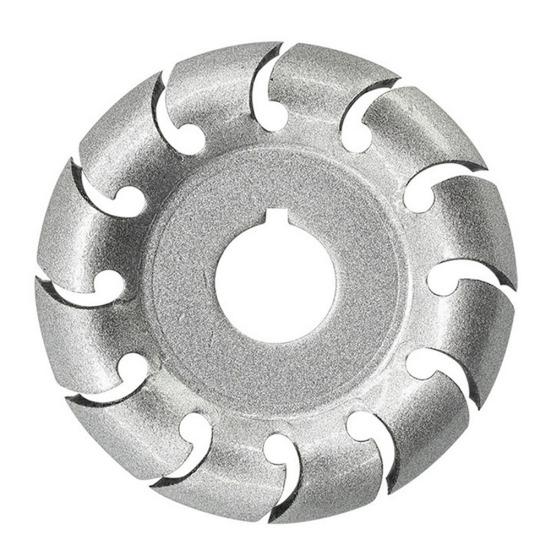 Угловая шлифовальная машина с 12 зубьями, 65/90 мм, дисковая фреза для резьбы по дереву, деревообрабатывающий инструмент