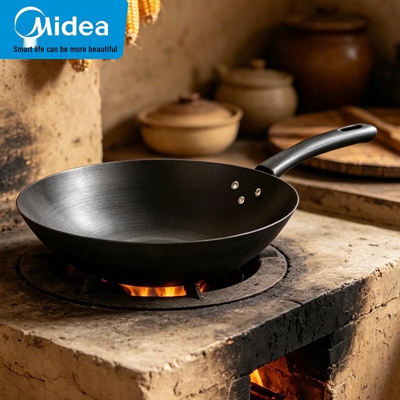 Midea Чугунный вок 32 см