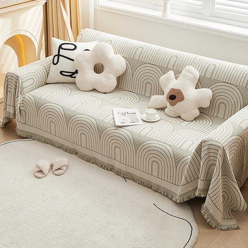 Чехол для дивана из синели, универсальное диванное полотенце, пыленепроницаемый чехол для диванной подушки, защитный чехол от царапин для кошек, диванное одеяло, ковер