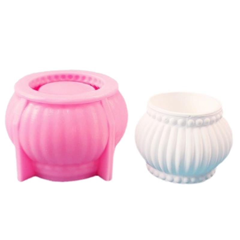 3D подсвечник силиконовая форма геометрическая банка в форме подставки для свечей гипсовый подсвечник форма украшения дома