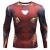 Mens Training Compression Shirt Long Sleeve Running Sportswear Outdoor Sports Menswear