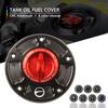 CNC Aluminum Motorcycle Accessories Keyless Quick Release Gas Fuel Tank Cap Cover for Honda CBR600RR CBR 600RR CBR600F