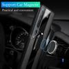Роскошный чехол для телефона из искусственной кожи для Xiaomi Mi Poco X3 NFC X3 Pro Redmi Note 9S 8 9 Pro Чехол с кольцом-держателем Силиконовый защитный чехол