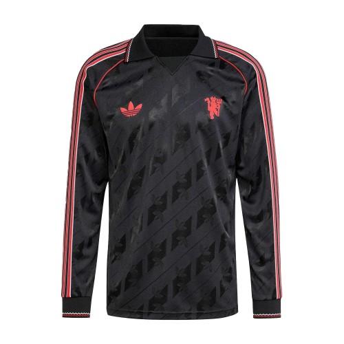 Adidas Mens Manchester United FC Long-Sleeved Jersey
