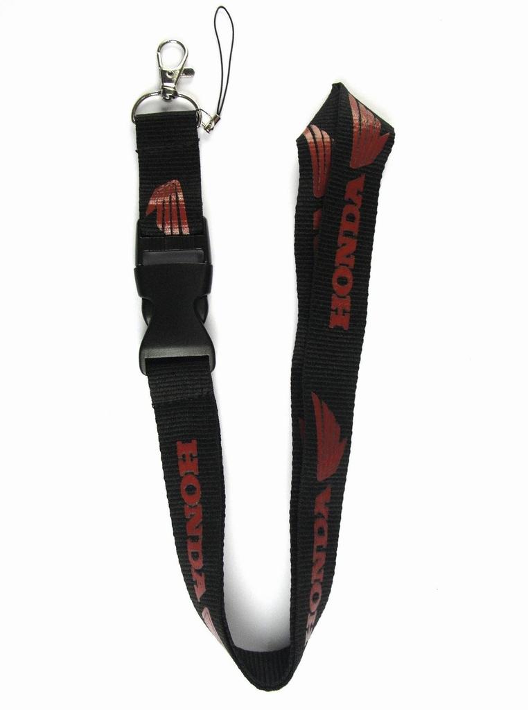 1PC Motorcycle Keychains Lanyard Rope for ID Card Employee Card For Honda Civic FIT Accord Prelude CRV 5th City CRZ CRX Jazz HRV aip256