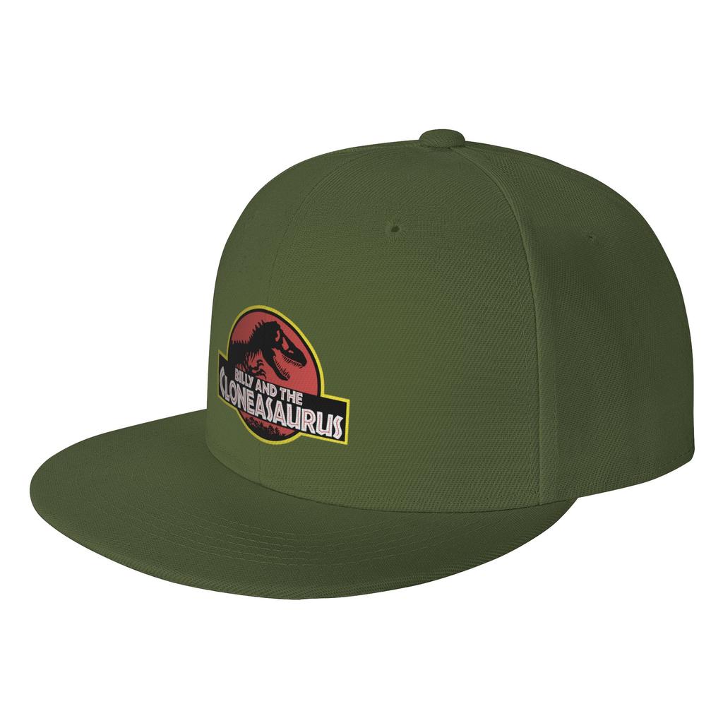 Fashion Billy and the Cloneasaurus Flat Brim Sun Hat Holiday Travel Caps For Women