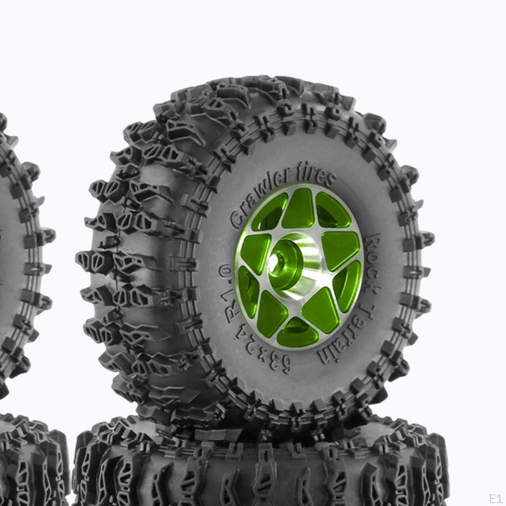 4 шт. 1/18 1/24 RC Шины Раллийные шины Износостойкость Обновление Колесный комплект для SCX24 Fcx24