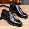Мужские туфли из натуральной кожи в британском стиле, осень 2025, с тремя проушинами, деловые, формальные