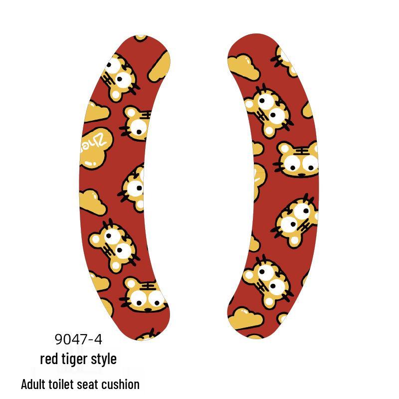 Детская мультяшная самоклеящаяся моющаяся подушка-накладка на сиденье унитаза
