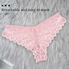 Женские модные кружевные трусики, ультратонкие бесшовные мягкие трусы-бикини, красивые бедра, нижнее белье