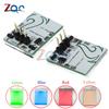 DC 3V 5V 6V Емкостный сенсорный переключатель Кнопка RGB LED Сенсорный переключатель Модуль HTTM DIY Электронная плата Многоцветный Защита от помех