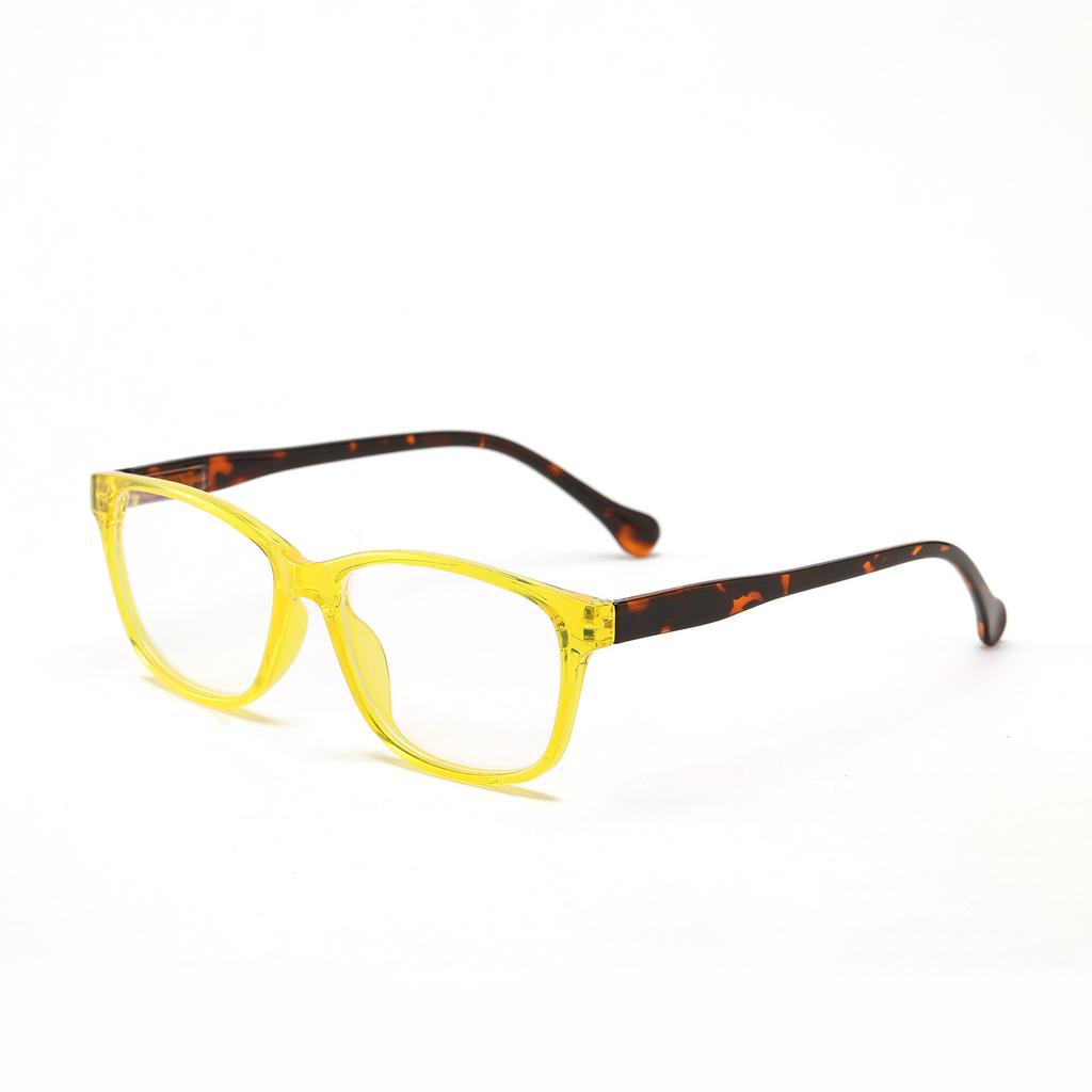 Очки 918 Цвет Квадратная Маленькая Оправа Ретро Цвет Соответствия Простые Плоские Зеркала Женщины